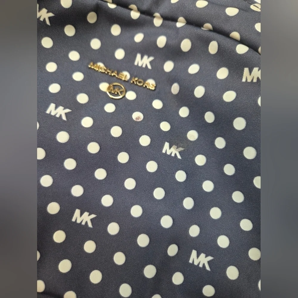 Micheal Kors nylon medium backpack & trav